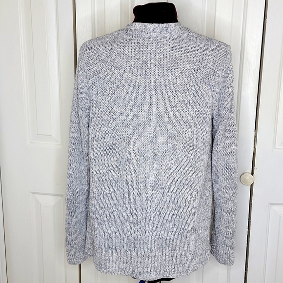 J.JILL Gray Cardigan Sweater Size L - Picture 5 of 7